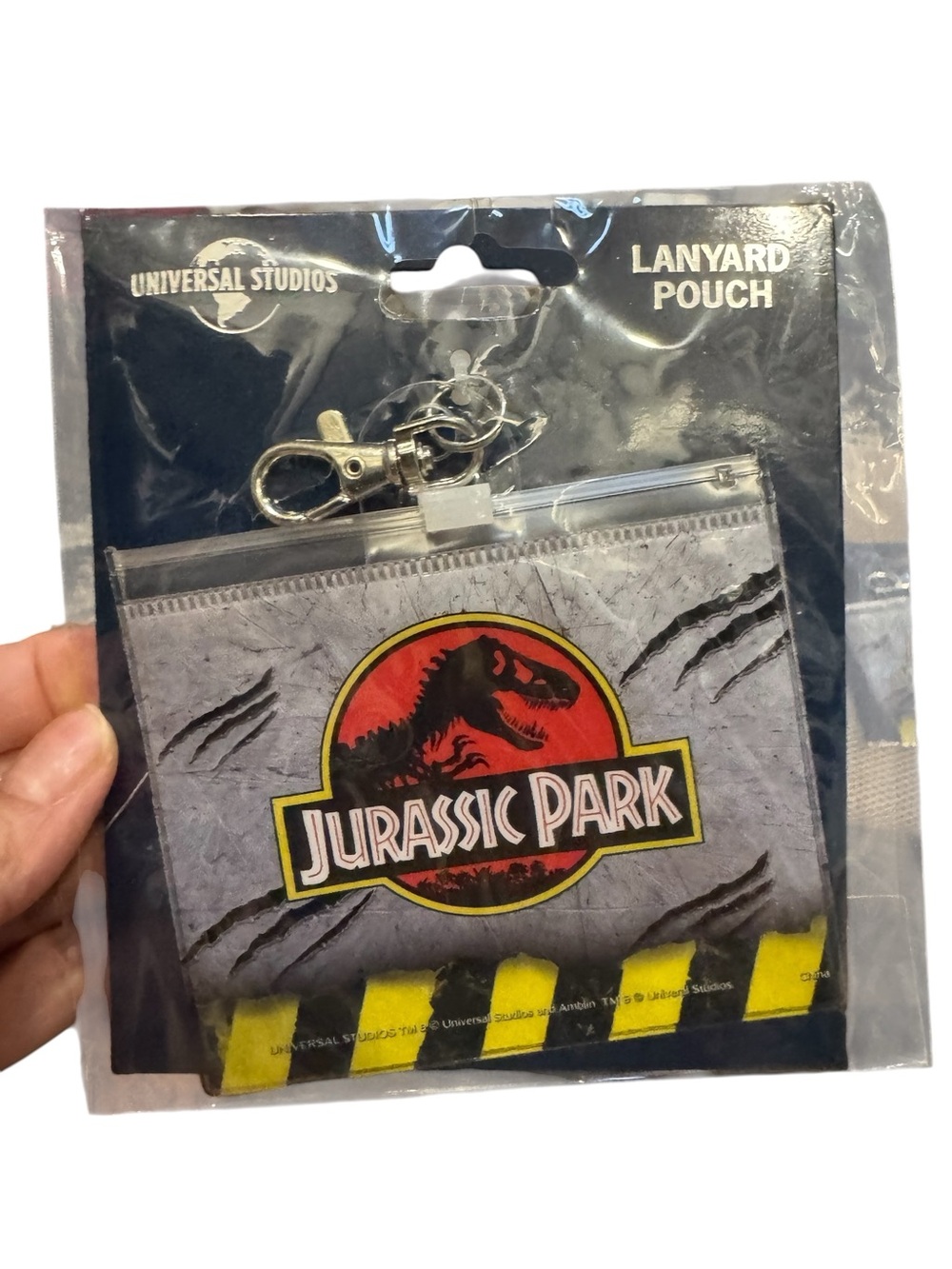 Jurassic Park Lanyard Pouches 2 Brand New in Package.